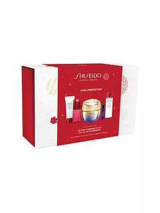 SHISEIDO | Geschenkset - Vital Perfection Uplifting and Firming Cream Advanced Enriched Holiday Kit 50ml / 30ml / 15ml / 10ml | 